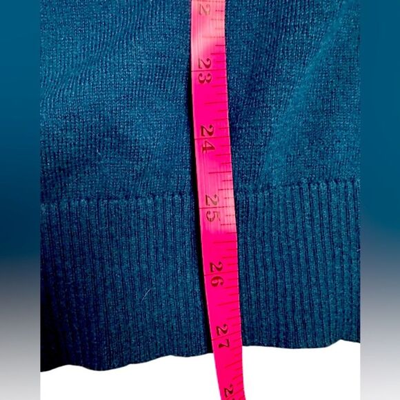 Woolrich Men's 1/4 Zip Sweater Pullover Navy Blue Size X-Large. Cotton Blend - Picture 4 of 7